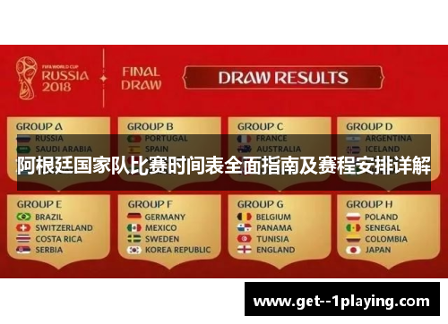 阿根廷国家队比赛时间表全面指南及赛程安排详解